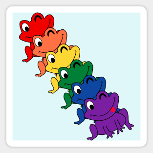 Pride Frog Magnet